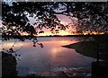 Sunrise over the reservoir