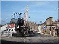 Level crossing at Camborne Station