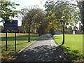 Kensington Memorial Park, Oakwood Road entrance