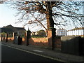 Wall of the Jewish Cemetery in Fawcett Road