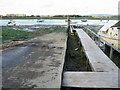 SU8303 : Slipway at Dell Quay yacht yard by Nick Smith