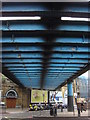 Underneath the disused railway bridge over Camden Road