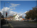 Swanwick - Crossroads next to The Steam Packet Public House