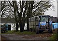 Tractor at Halferne