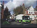 Refuse collection, junction of Ruskin Ave and Defoe Ave, Kew