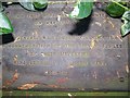 Plaque of Memorial Tree, by Garrison Church