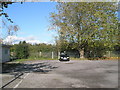 Empty car park at Southbourne Village Hall