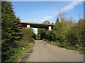 Aldercar Lane - Approaching the A610 Flyover