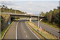 M27 seen from Bracken Place road bridge