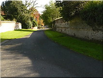 SU3432 : Houghton - Church Lane by Chris Talbot