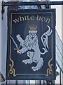 White Lion pub sign