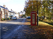TM3569 : A1120 The Street, Peasenhall by Geographer