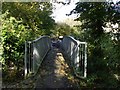 Footbridge from the churchyard, Llancarfan, Vale of Glamorgan