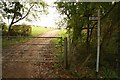 SK9332 : Woodnock Valley footpath by Richard Croft
