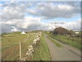 The road from Porth Cwyfan to Aberffraw near Bryntirion Wyn Cottage