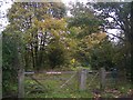 Entrance to Prince Arthur Park and allotments