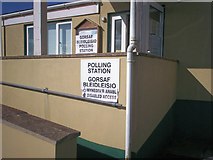 SN1710 : Polling Station, Llanteg Hall, Llanteg by welshbabe