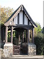 The lych gate of St. Mary Magdalene