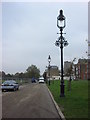 Replica street lamps, Shoreditch Park