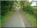 Disused railway track now a cycle path