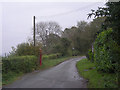 Phone box at Hillside