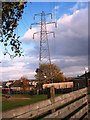 Pylon and playground