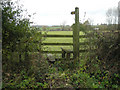 Stile and footpath