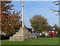 Stone cross in Muston, Leicestershire