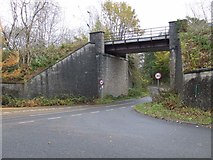 NS1970 : Railway bridge at Brueacre junction by Thomas Nugent