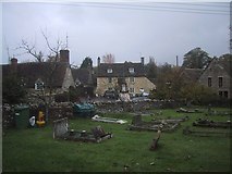 SP3515 : Ramsden Churchyard by Sarah Charlesworth