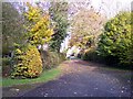 The end of Catterall Lane near the Gatehouse