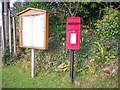 Letterbox and Notice Board, York Lodge, Llanteg