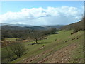 The view from Hendre Gwenllian