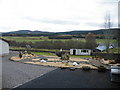 River Nairn Across Garden near B861 Crossroads