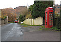 K6 phone box, Worrall Hill