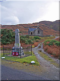 NM6525 : War memorial, Kinlochspelve by Richard Dorrell