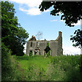J1498 : ruined house near Lisnawhiggel by Mary Byrne Orr
