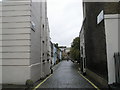 TQ2781 : Looking from George Street into Montagu Mews West by Basher Eyre