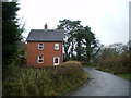 House on the lane near Penrhiwgoch