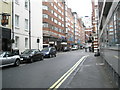 Looking from Portman Mews South across to Bryanston Street