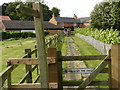 Upton Village path