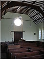 Inside the chapel at Hermon