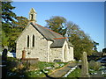 The chapel in Llanarmon Mynydd Mawr