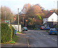 Looking along Back Lane, Washbrook