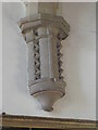 NZ0863 : St. Mary's Church, Ovingham - carved base of interior arch by Mike Quinn