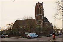 TQ2984 : St Luke, Oseney Crescent, Kentish Town, London NW5 by John Salmon