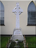 H5660 : Irish Cross, Garvaghy RC Church by Kenneth  Allen