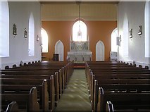 H5660 : Interior, Garvaghy RC Church by Kenneth  Allen