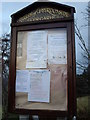 Parish of Upper Donside notice board