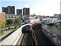 Docklands Light Railway north of Elverson Road DLR station (2)